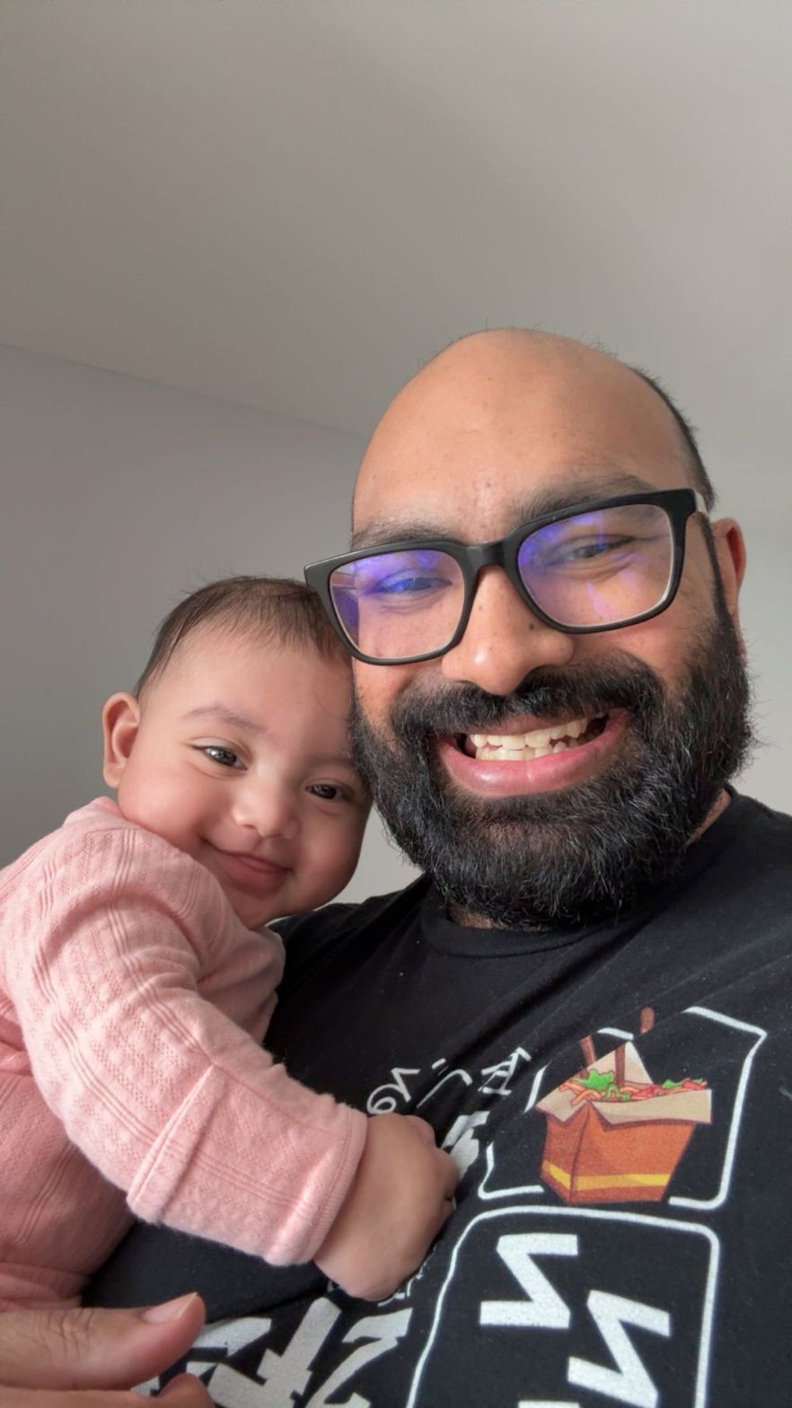 Father and baby